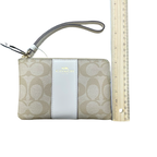 Wallet Designer By Coach In Cream, Size:Small
