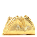 Metallic Bark Calfskin The Mini Pouch Gold