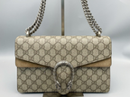 Gucci Dionysus Top Handle Chain Bag Gg Coated Canvas Beige Canvas Shoulder Bag Bag (Authentic Pre-Loved)