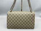 Gucci Dionysus Top Handle Chain Bag Gg Coated Canvas Beige Canvas Shoulder Bag Bag (Authentic Pre-Loved)
