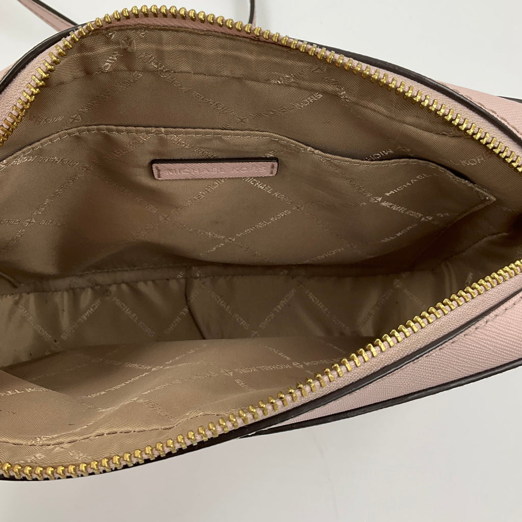 Crossbody Designer By Michael Kors In Pink, Size:Medium