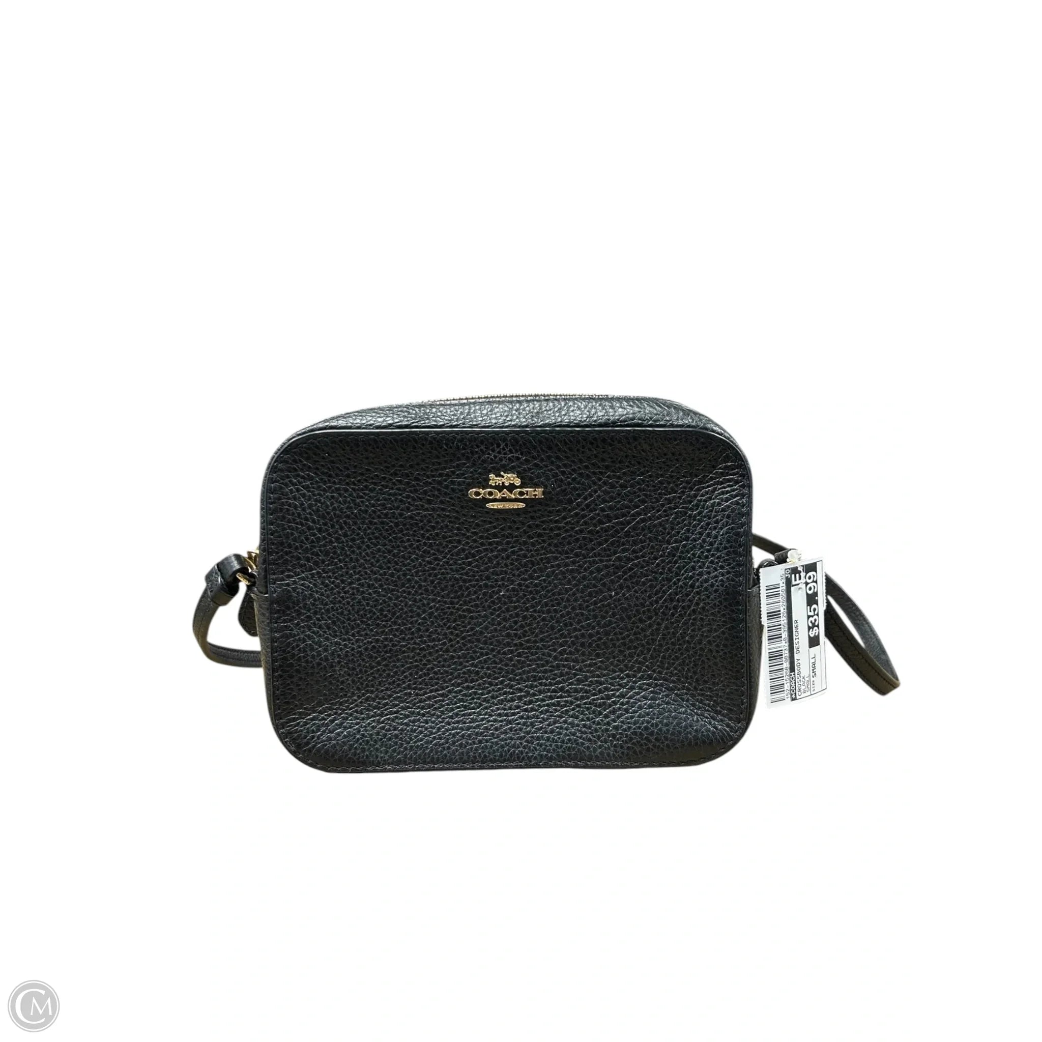 Crossbody Designer By Coach, Size: Small
