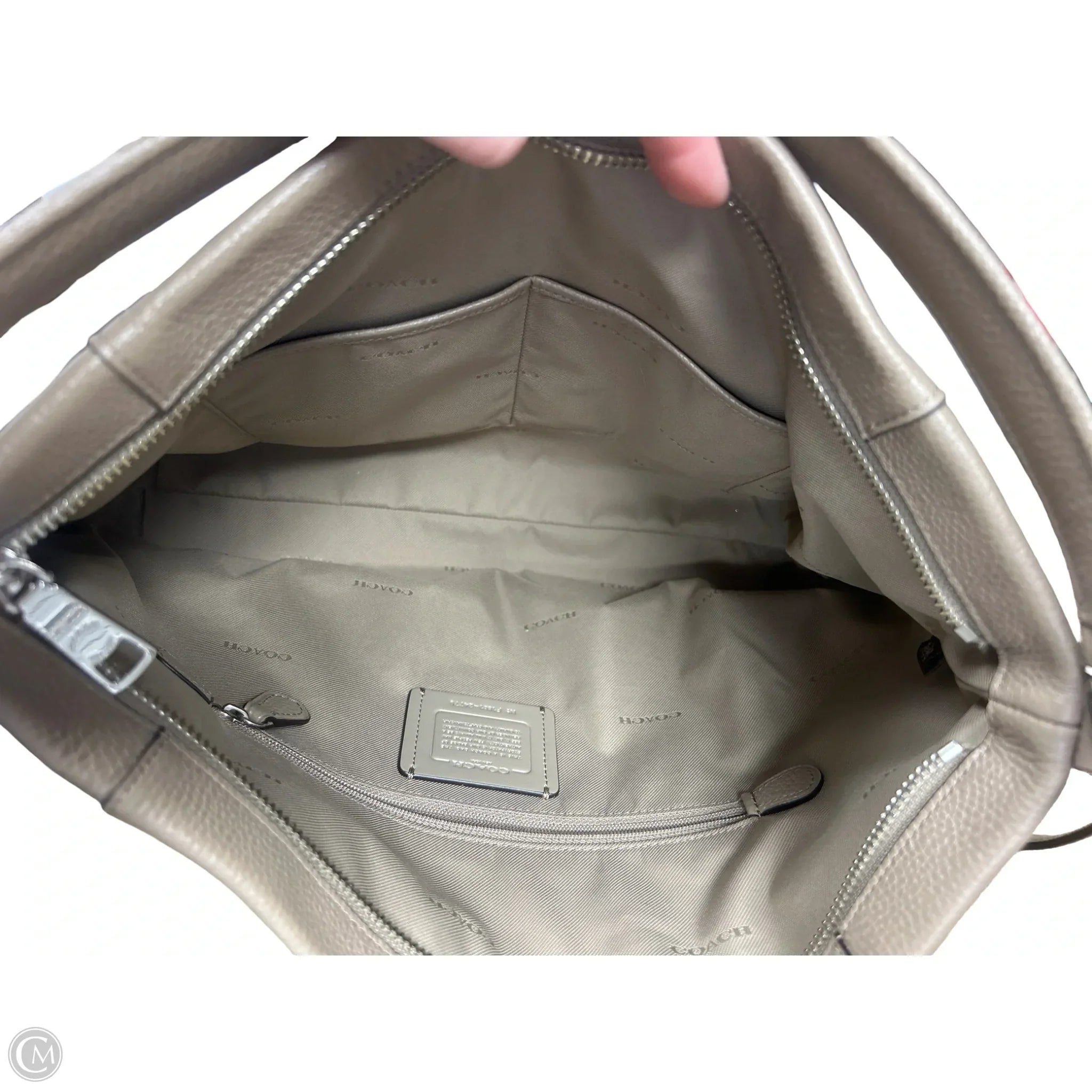 Handbag Designer By Coach, Size: Medium