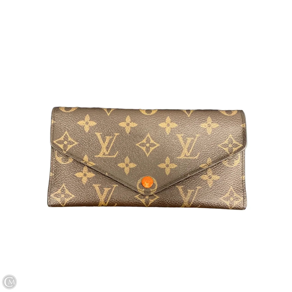 Wallet Luxury Designer By Louis Vuitton, Size: Large