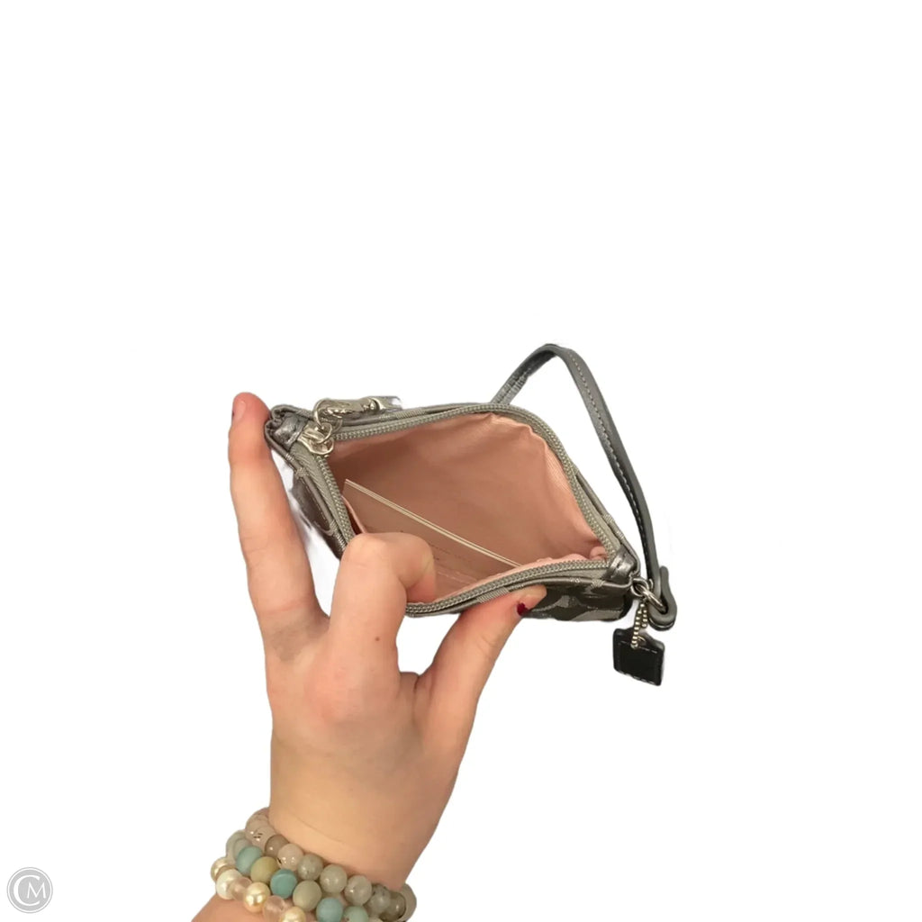 Wristlet Designer By Coach, Size: Small
