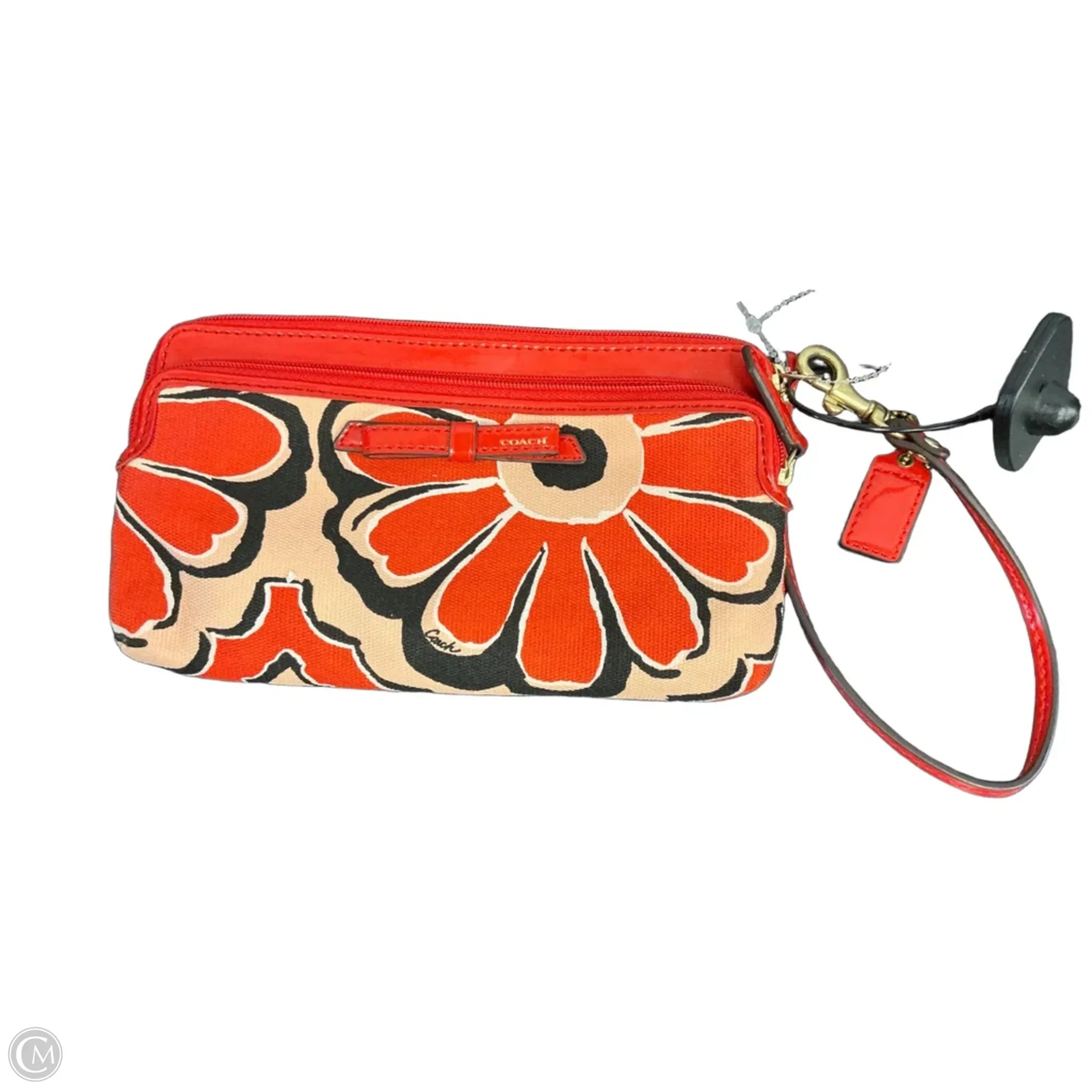 Wristlet Designer By Coach, Size: Medium