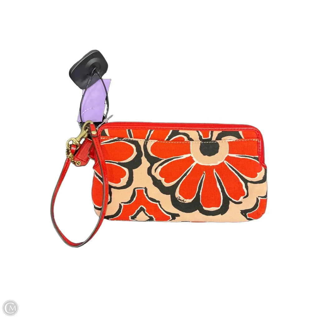 Wristlet Designer By Coach, Size: Medium