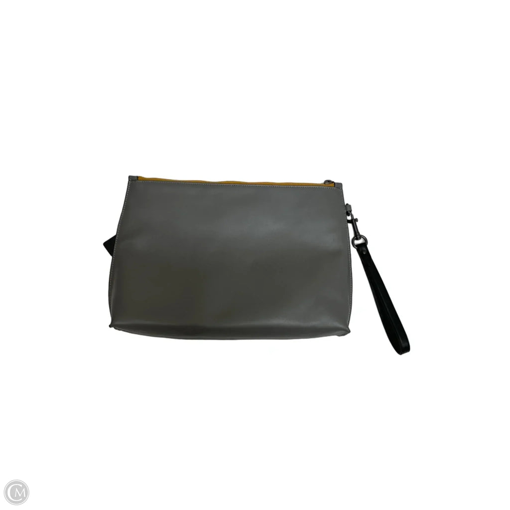 Clutch Designer By Coach, Size: Large
