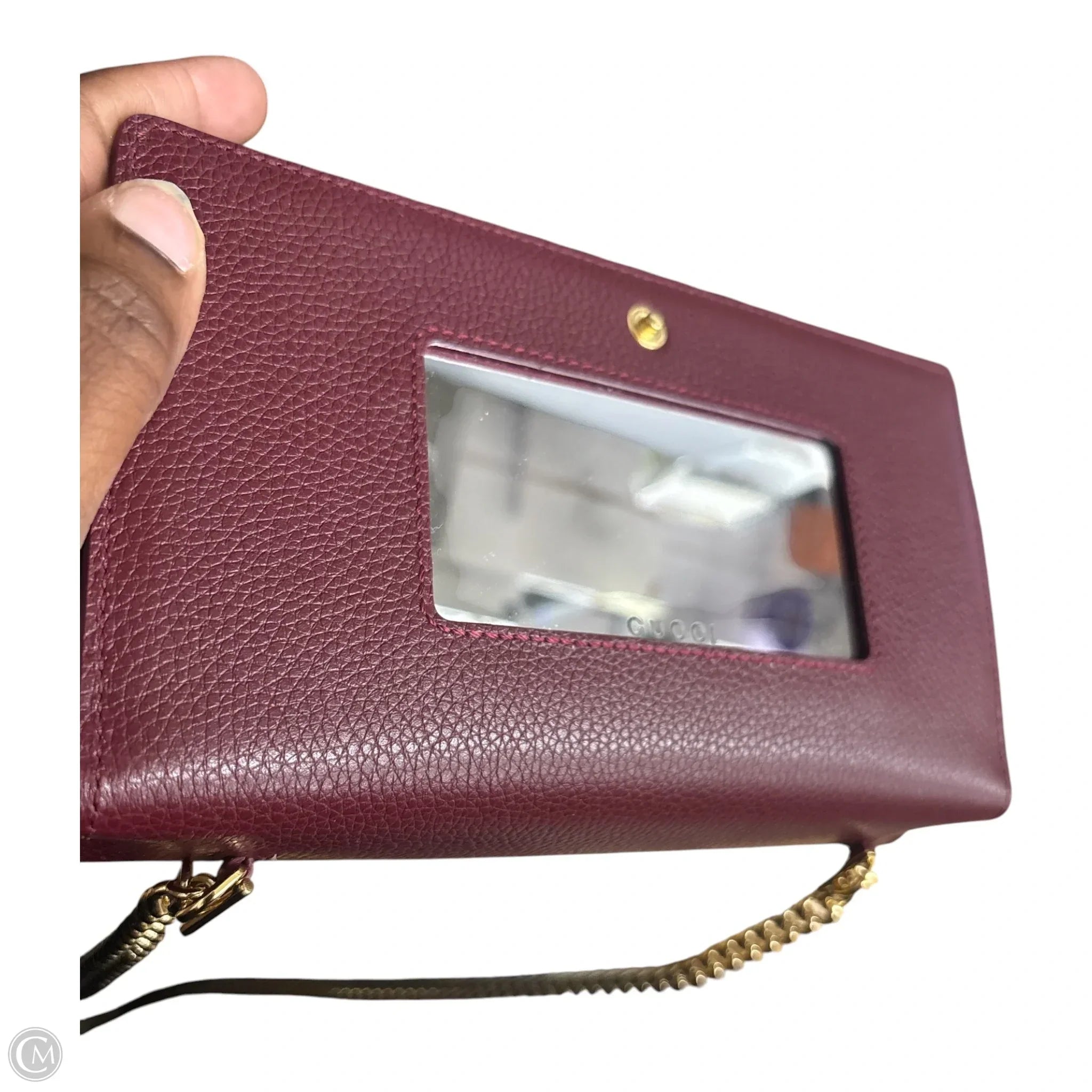 Handbag Luxury Designer By Gucci, Size: Small