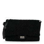 Easy Tweed Jumbo Reissue Messenger Flap Black