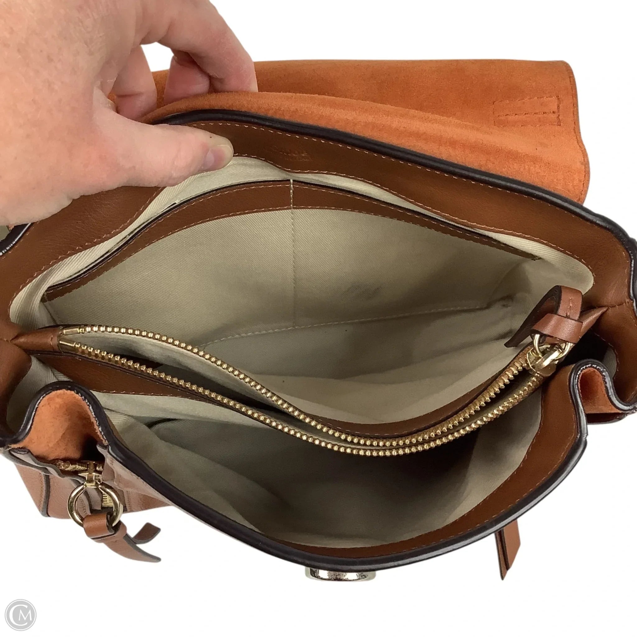 Handbag Luxury Designer By Chloe, Size: Medium