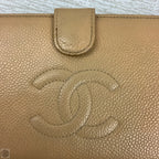 Wallet Luxury Designer By Chanel AS IS significant wear, Size: Medium