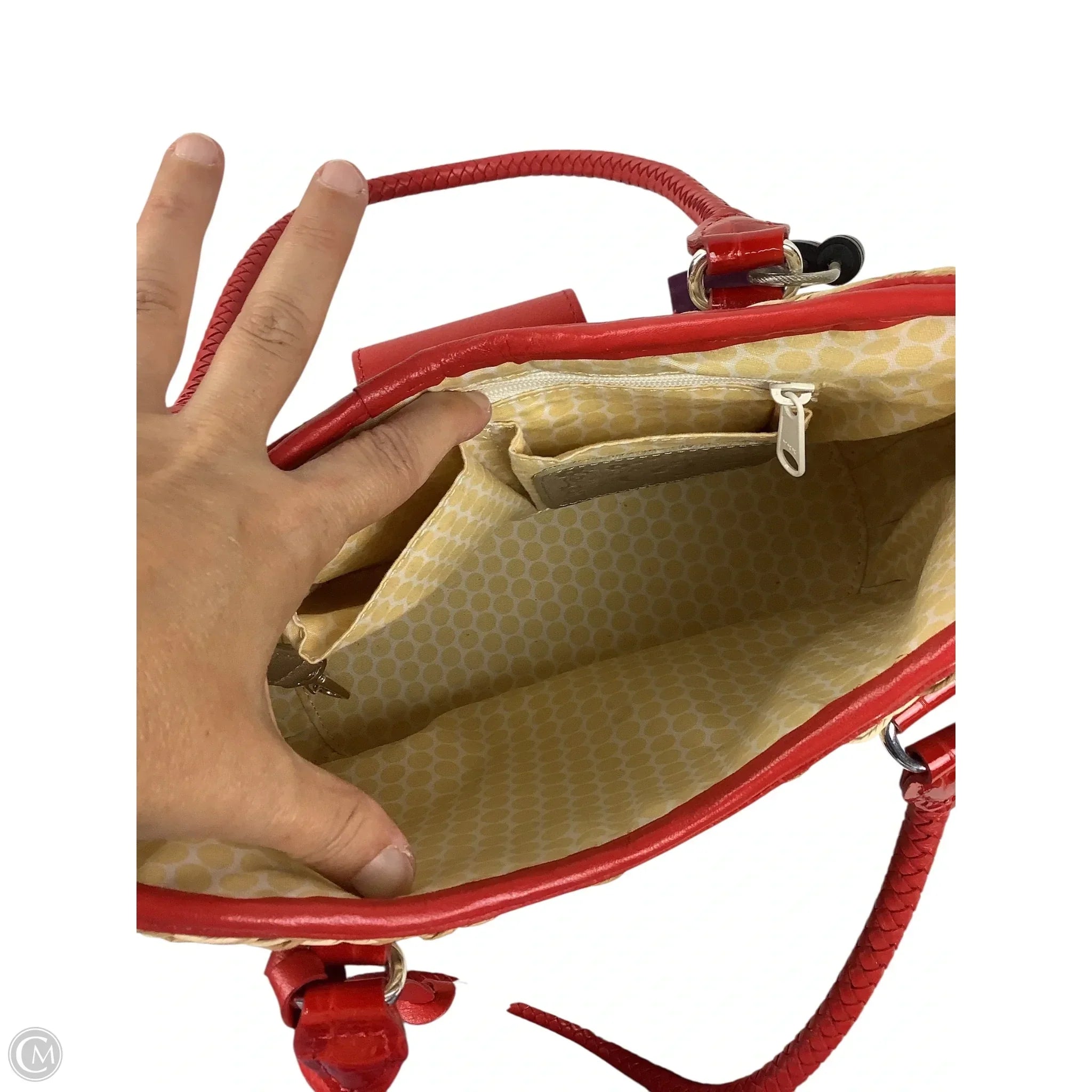 Handbag Leather By Brighton, Size: Small