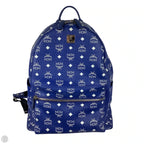 Backpack Luxury Designer By Mcm, Size: Large (As is)