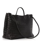 Nappa Intrecciato Large Andiamo Shoulder Bag Fondant
