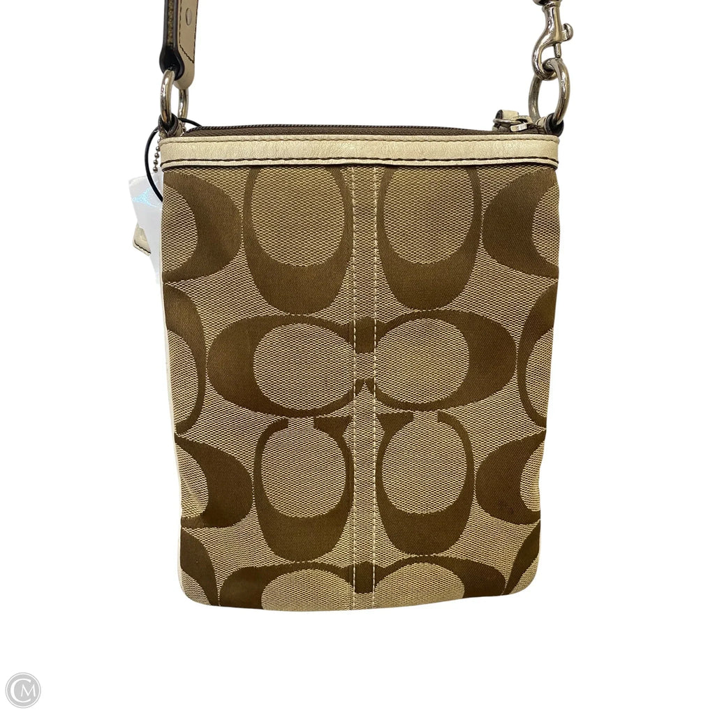 Crossbody Designer By Coach, Size: Small