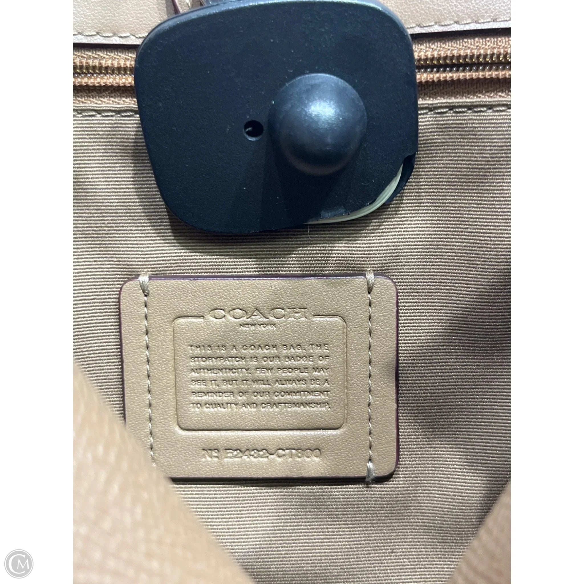 Crossbody Designer By Coach, Size: Medium
