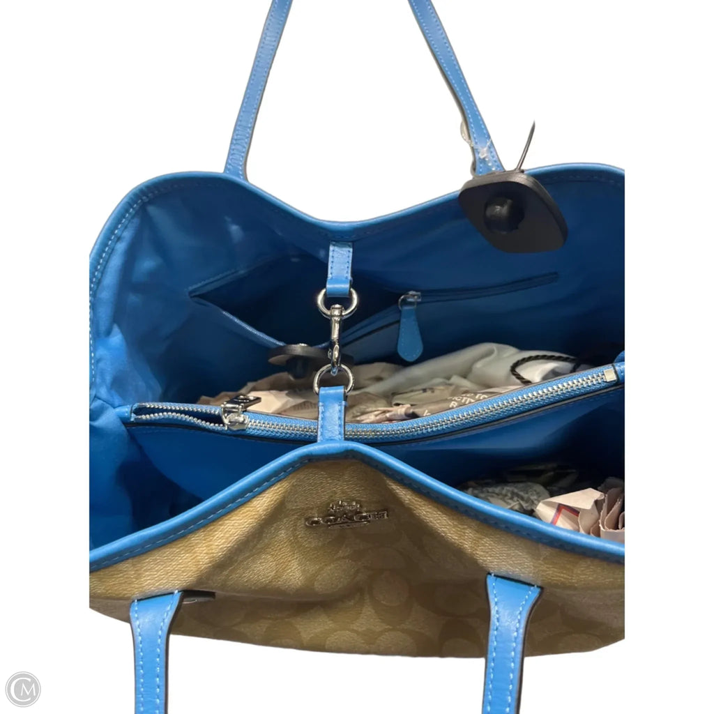 Handbag Designer By Coach, Size: Large