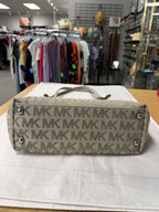 Handbag Designer By Michael Kors In Grey, Size:Large