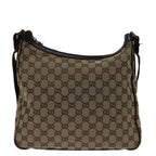Gucci Gg Canvas Brown Canvas Shoulder Bag (Authentic Pre-Loved)
