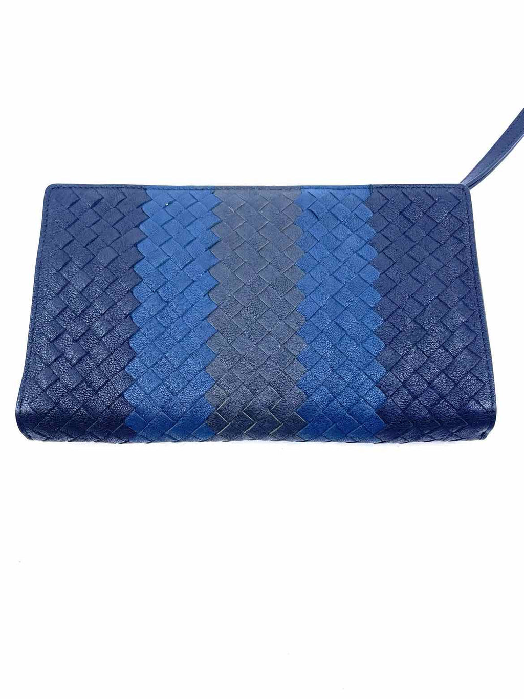 BOTTEGA VENETA Black Leather Intrecciato Bi-fold Wallet Wallet