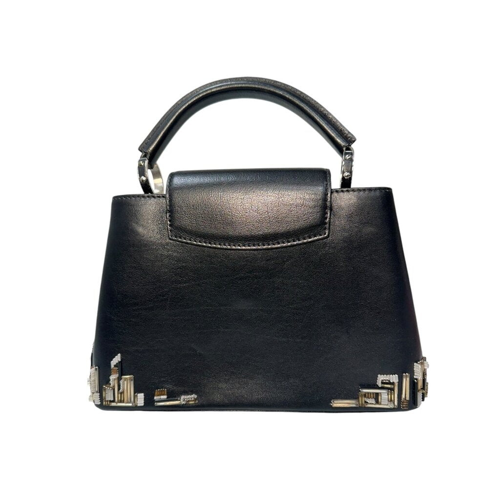Louis Vuitton Capucines New York City Beaded Black BB