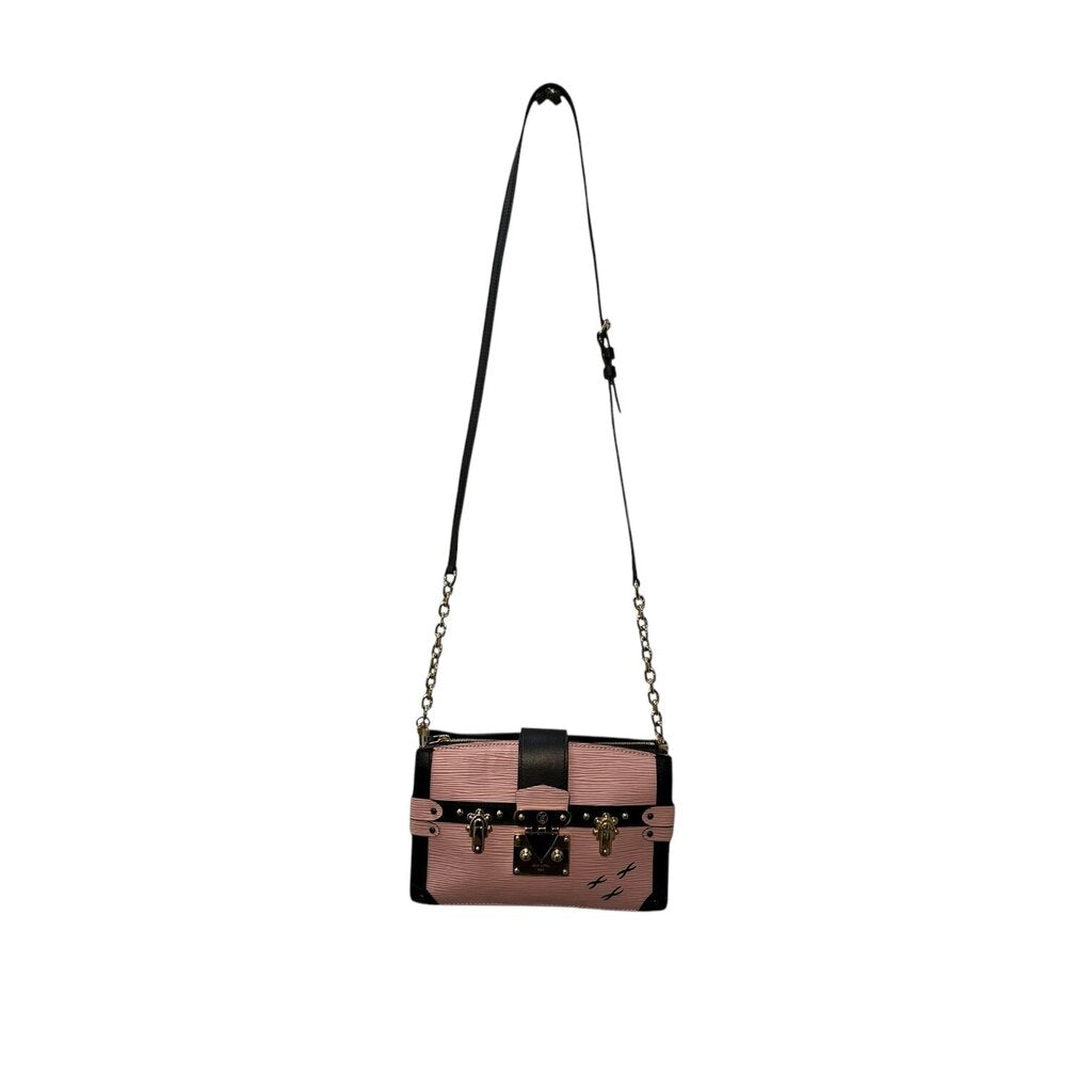 Louis Vuitton Epi Trunk Malle Crossbody Pink