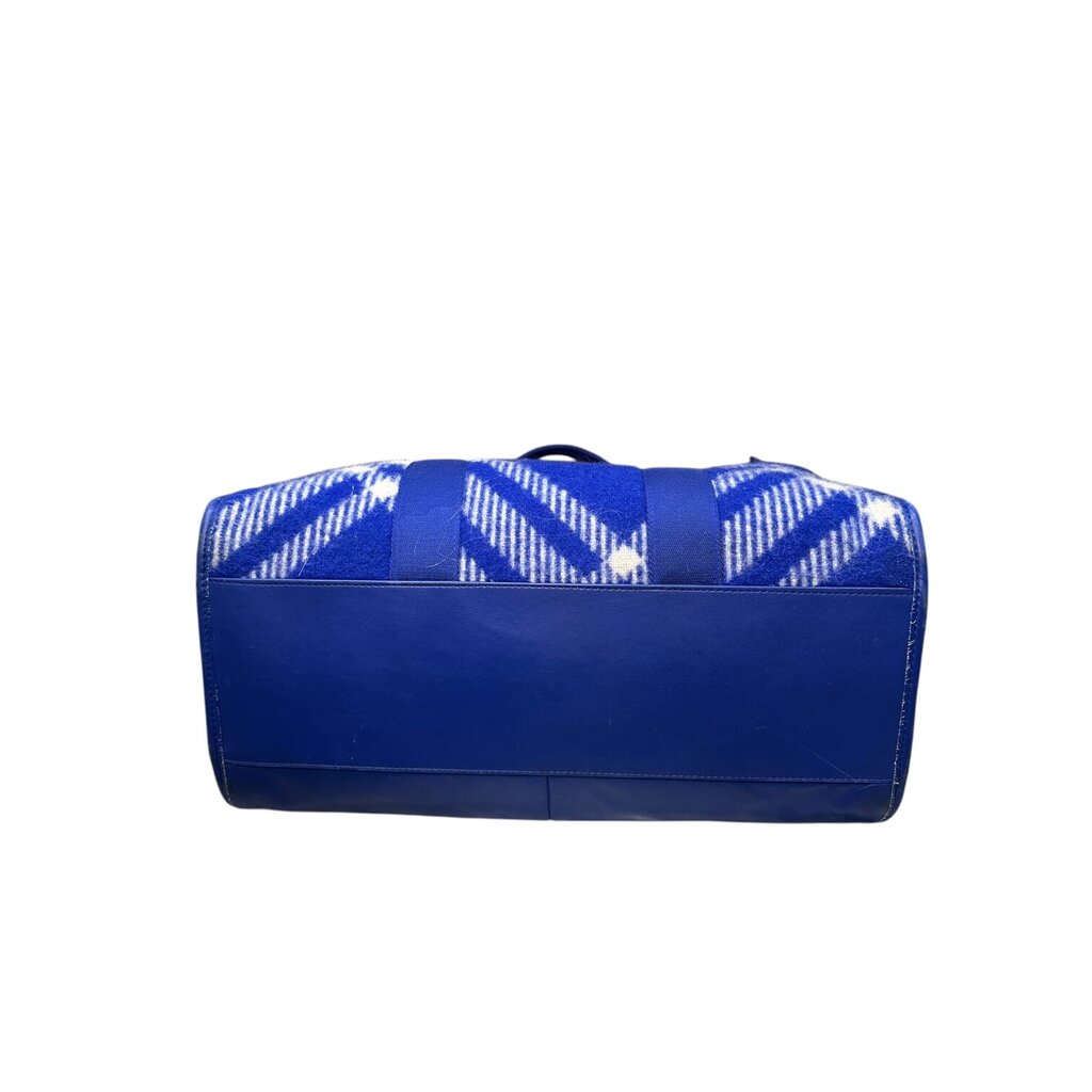Burberry Wool Check Blue