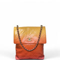 Chanel Hobo Flap Limited Edition Lambskin Ombre Large