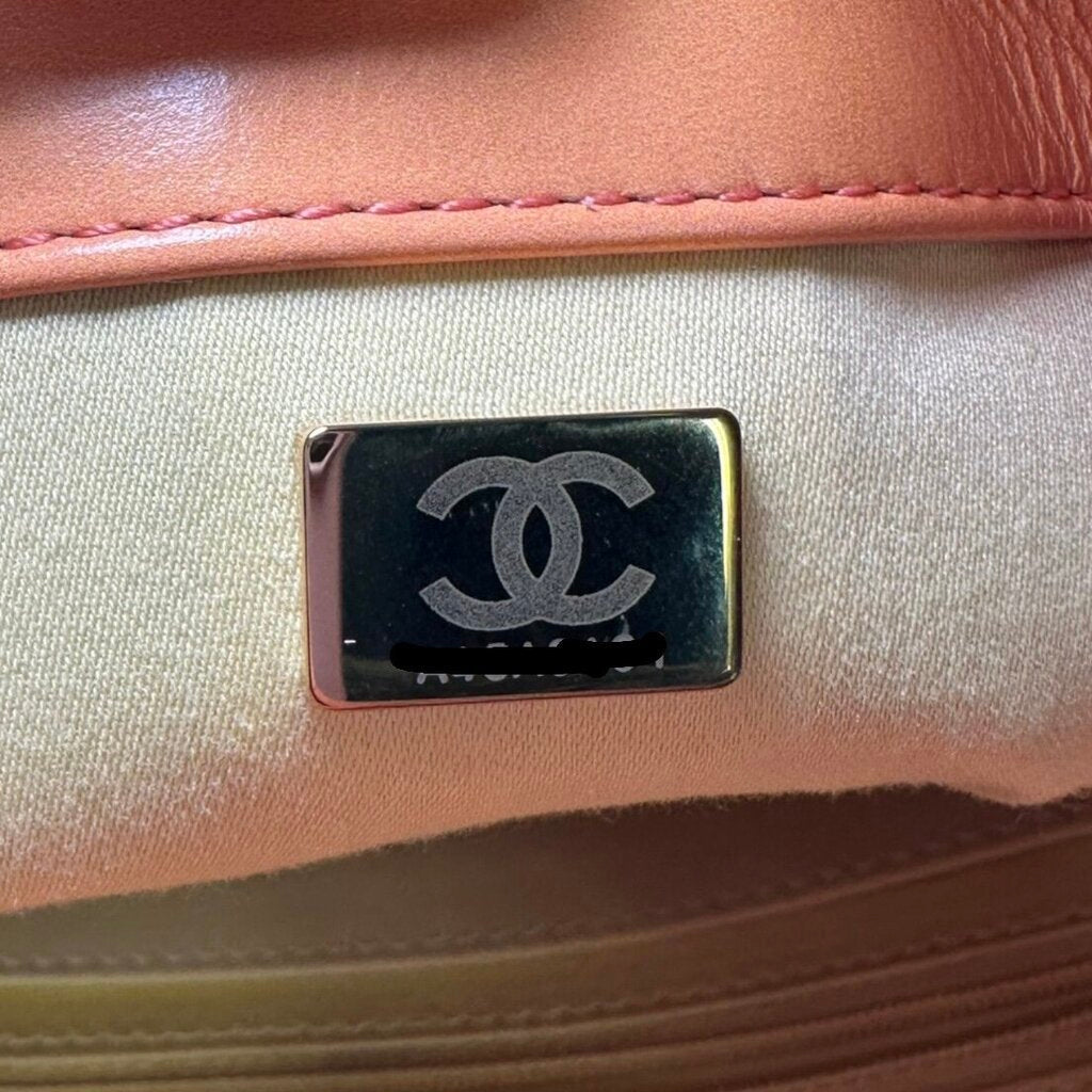 Chanel Hobo Flap Limited Edition Lambskin Ombre Large