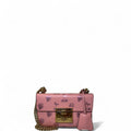 Gucci Padlock Berry Metallic Crossbody Pink