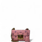 Gucci Padlock Berry Metallic Crossbody Pink