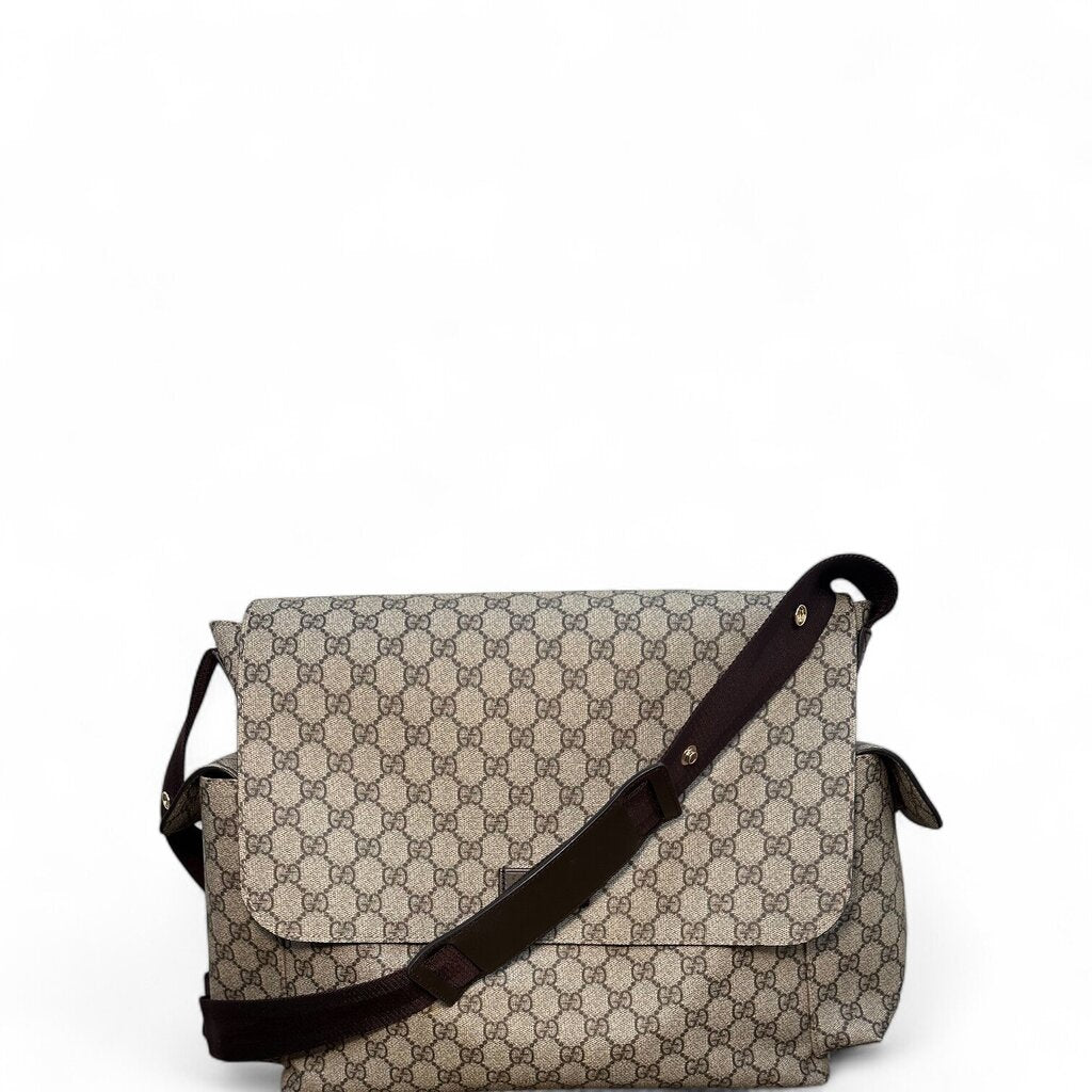 Gucci Supreme Diaper Handbag Monogram Large