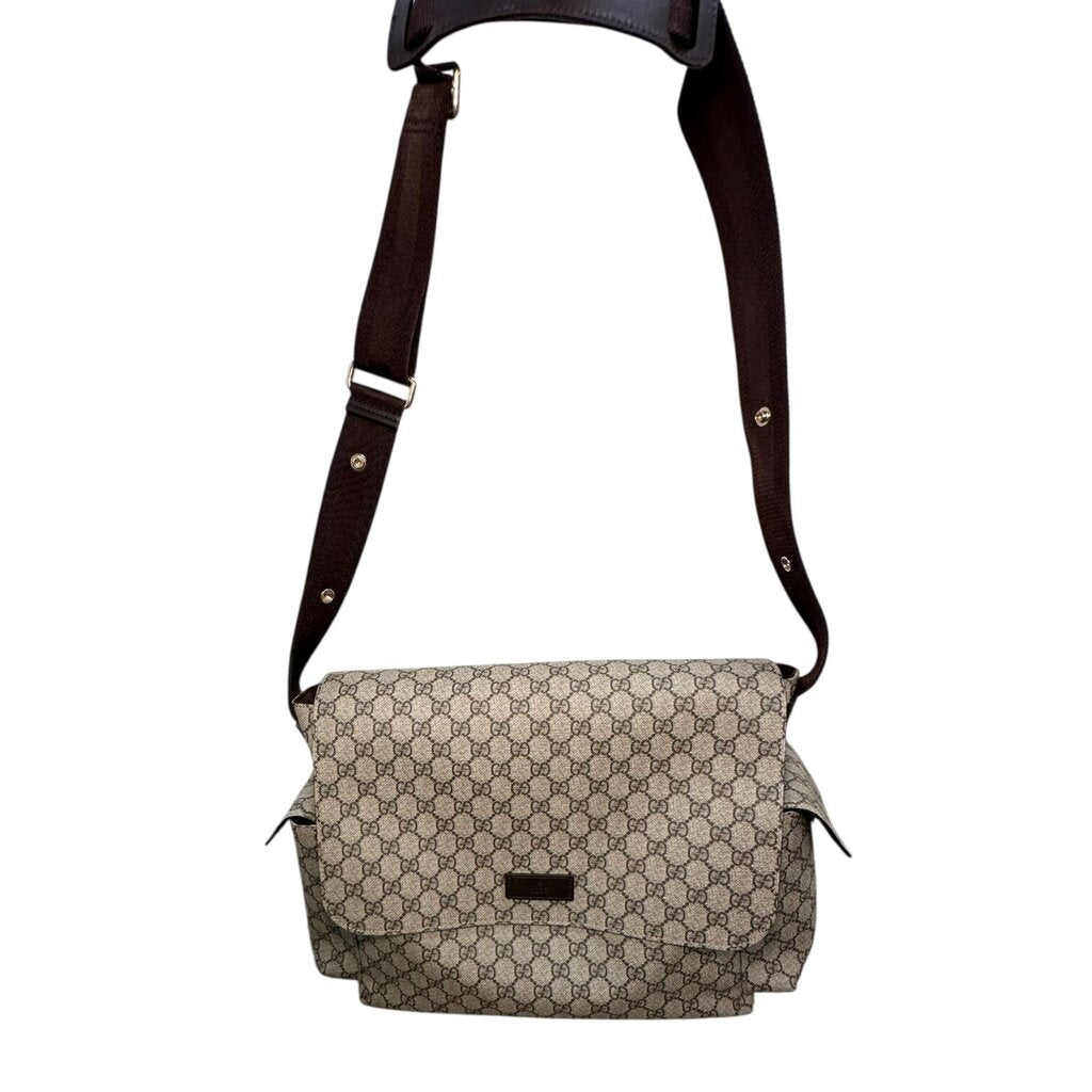 Gucci Supreme Diaper Handbag Monogram Large
