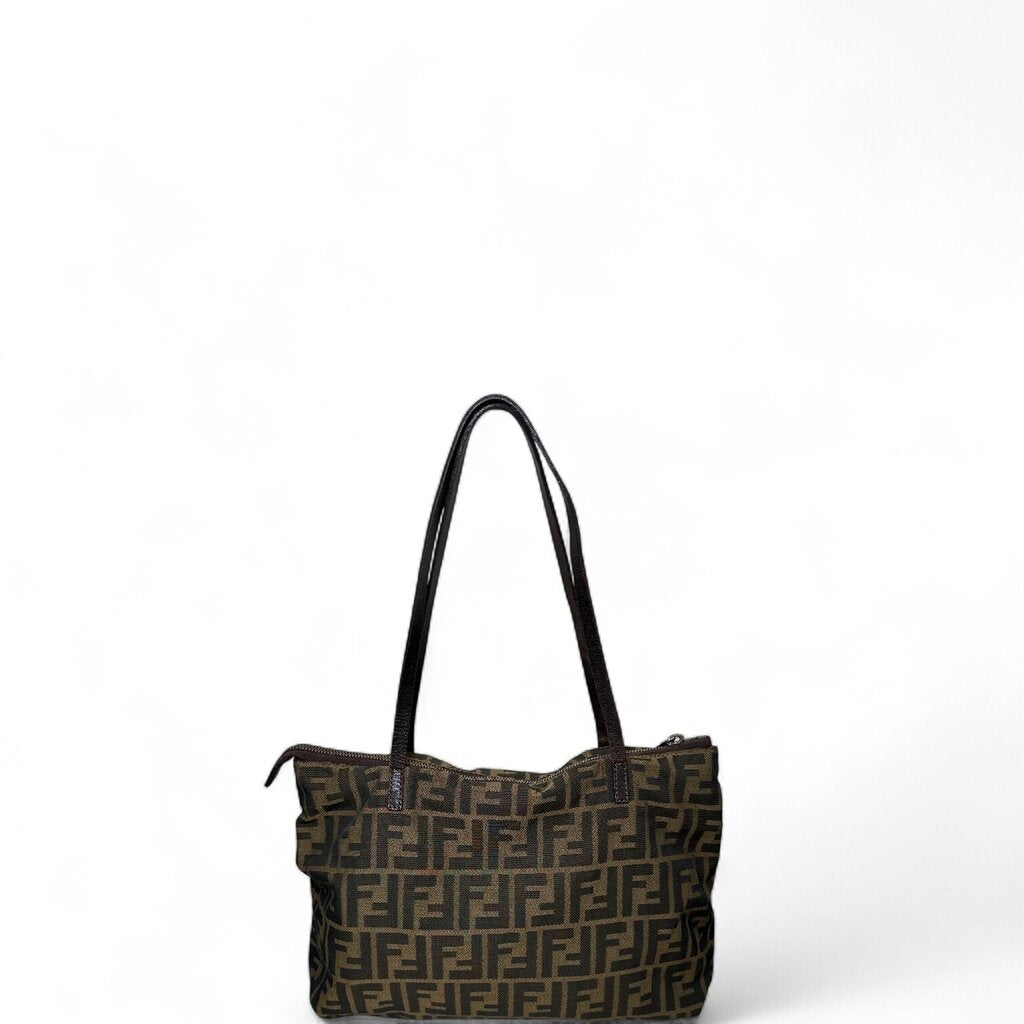Fendi Zucca Nylon Tote Monogram