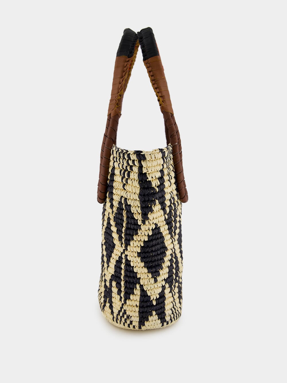 Medium Oval Patterned Bag