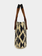 Medium Oval Patterned Bag