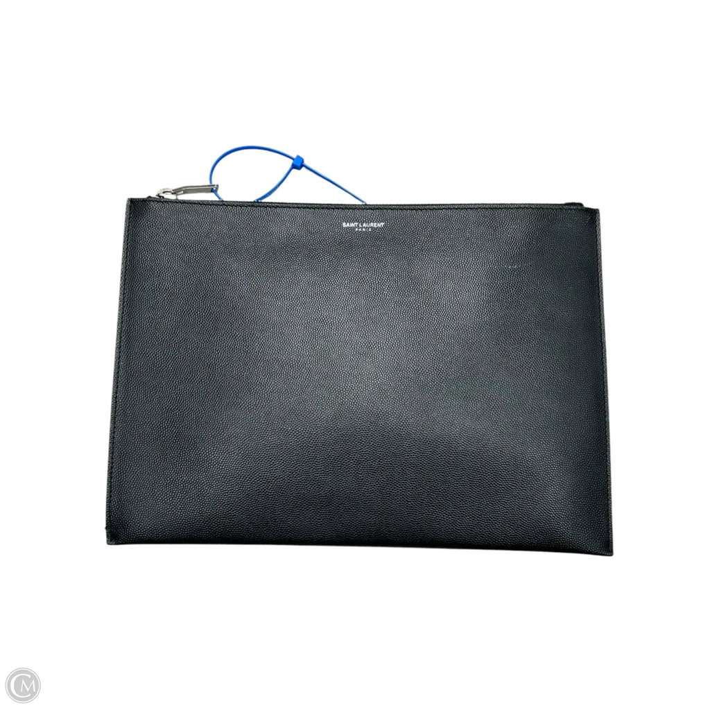 Clutch Luxury Designer By Yves Saint Laurent, Size: Large