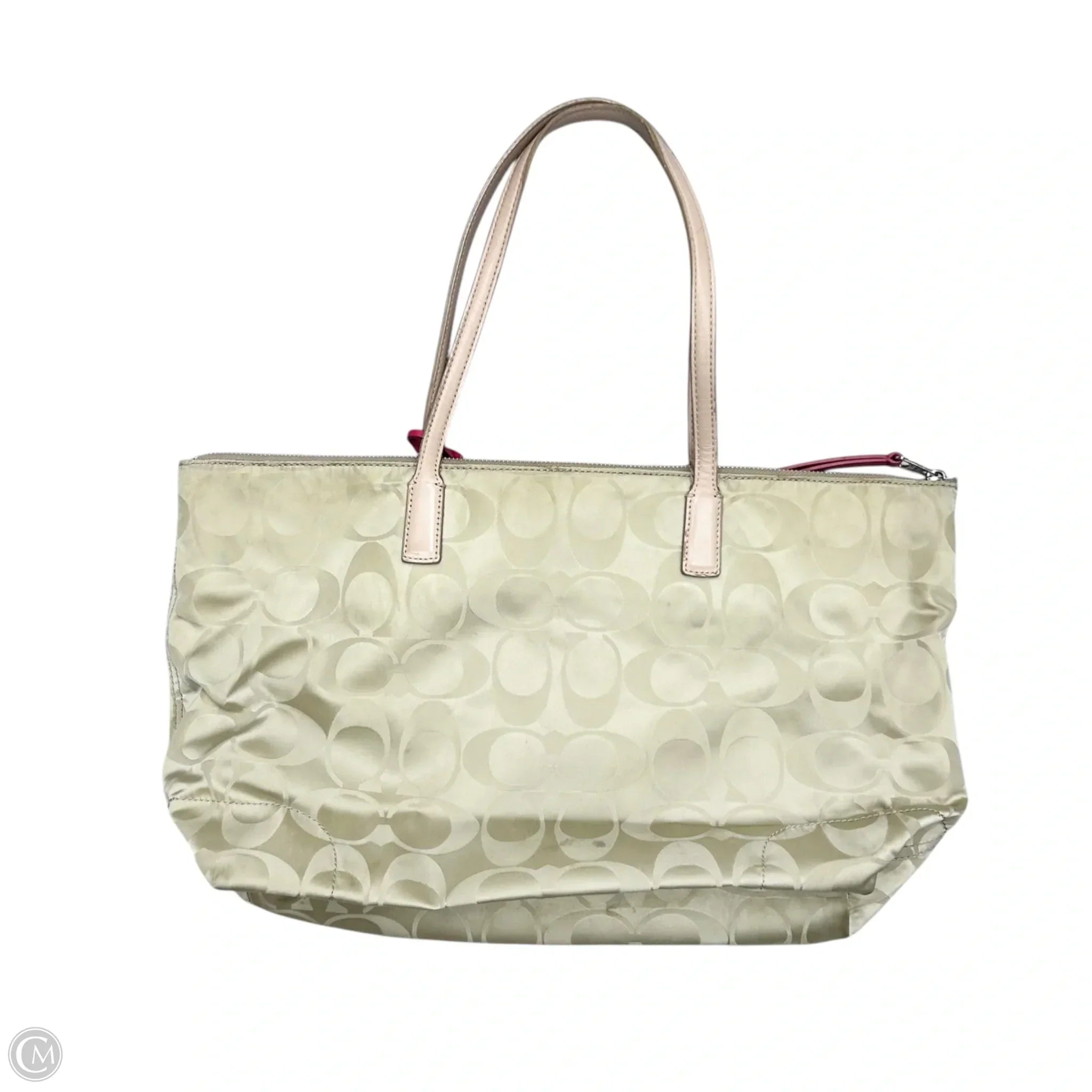 Tote Designer By Coach, Size: Large