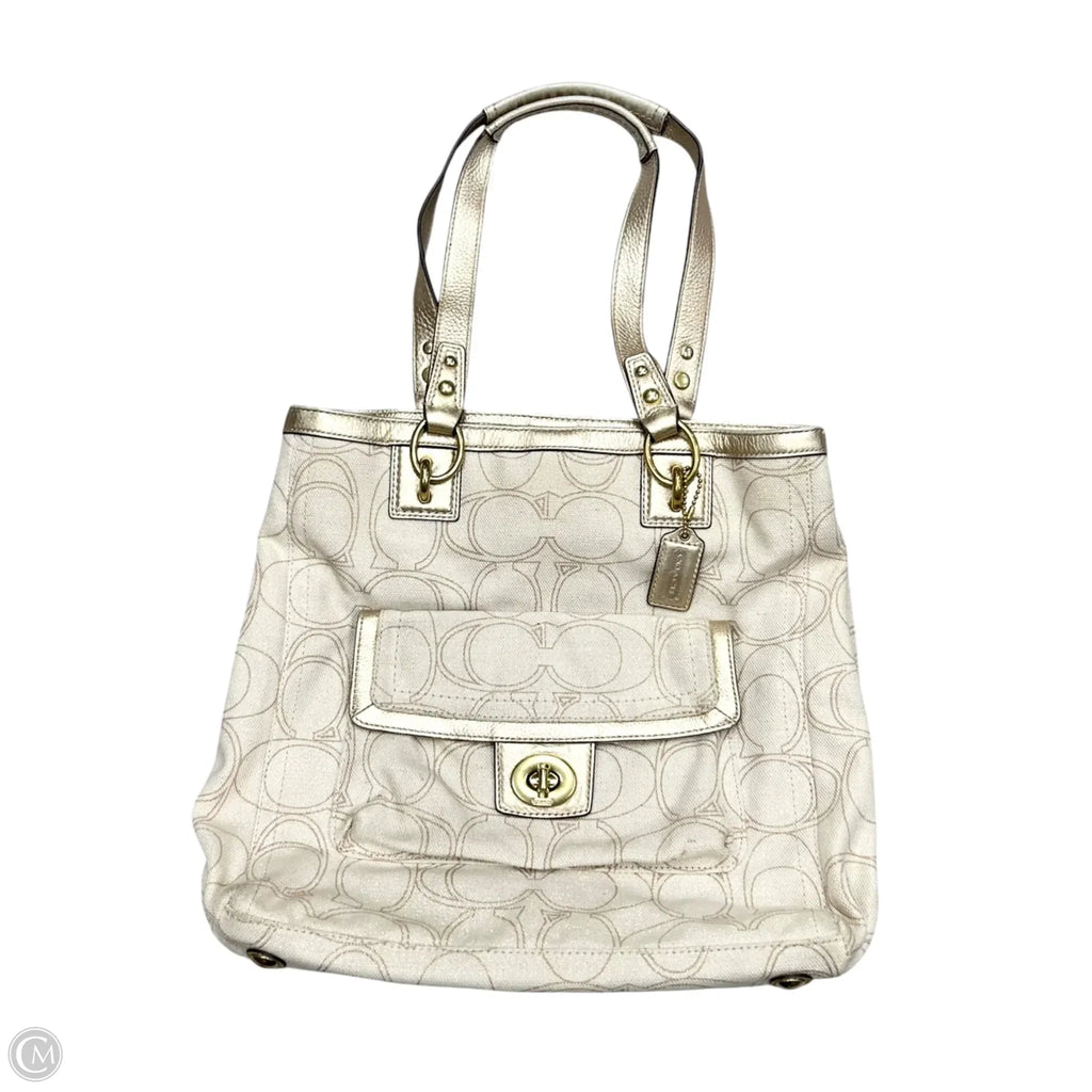Handbag Designer By Coach, Size: Medium