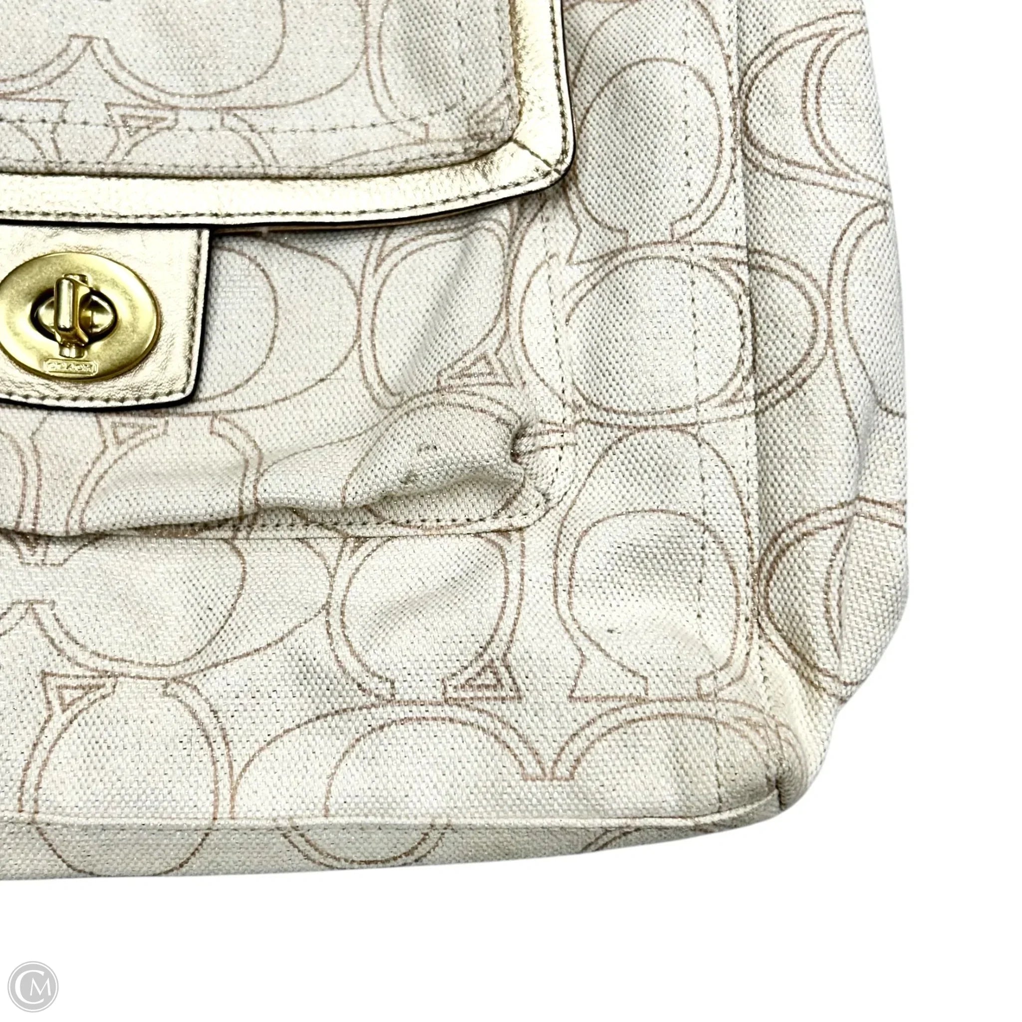 Handbag Designer By Coach, Size: Medium