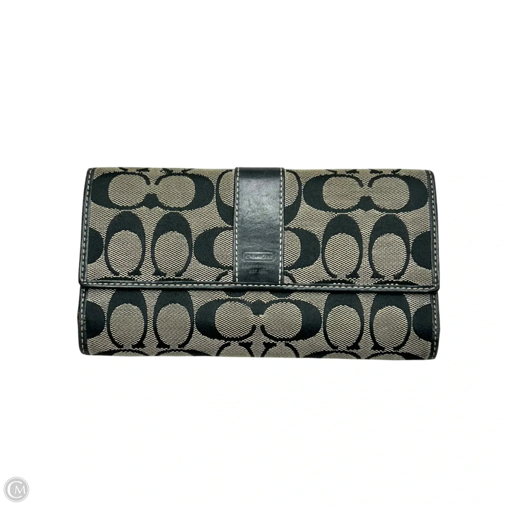 Wallet Designer By Coach, Size: Large