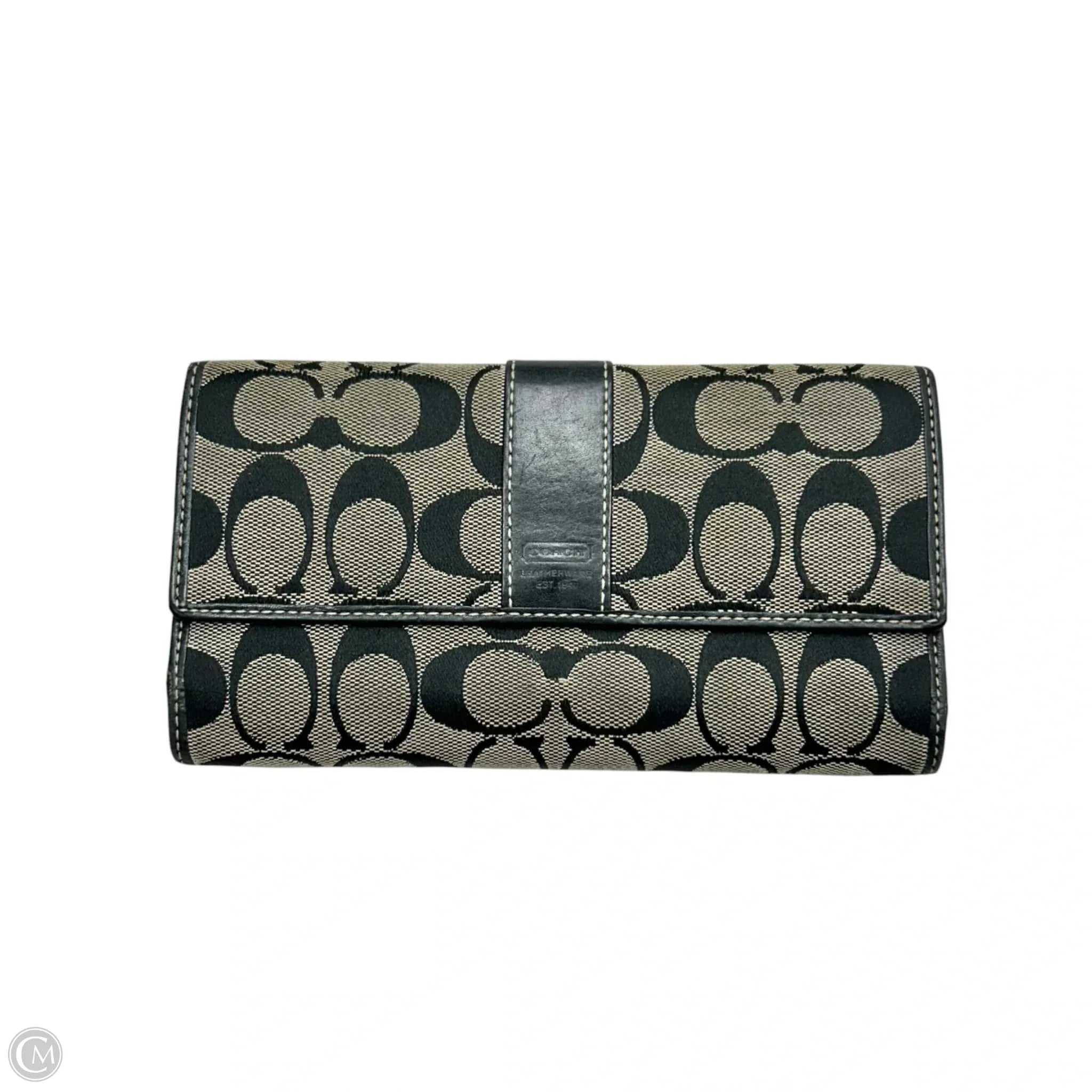 Wallet Designer By Coach, Size: Large