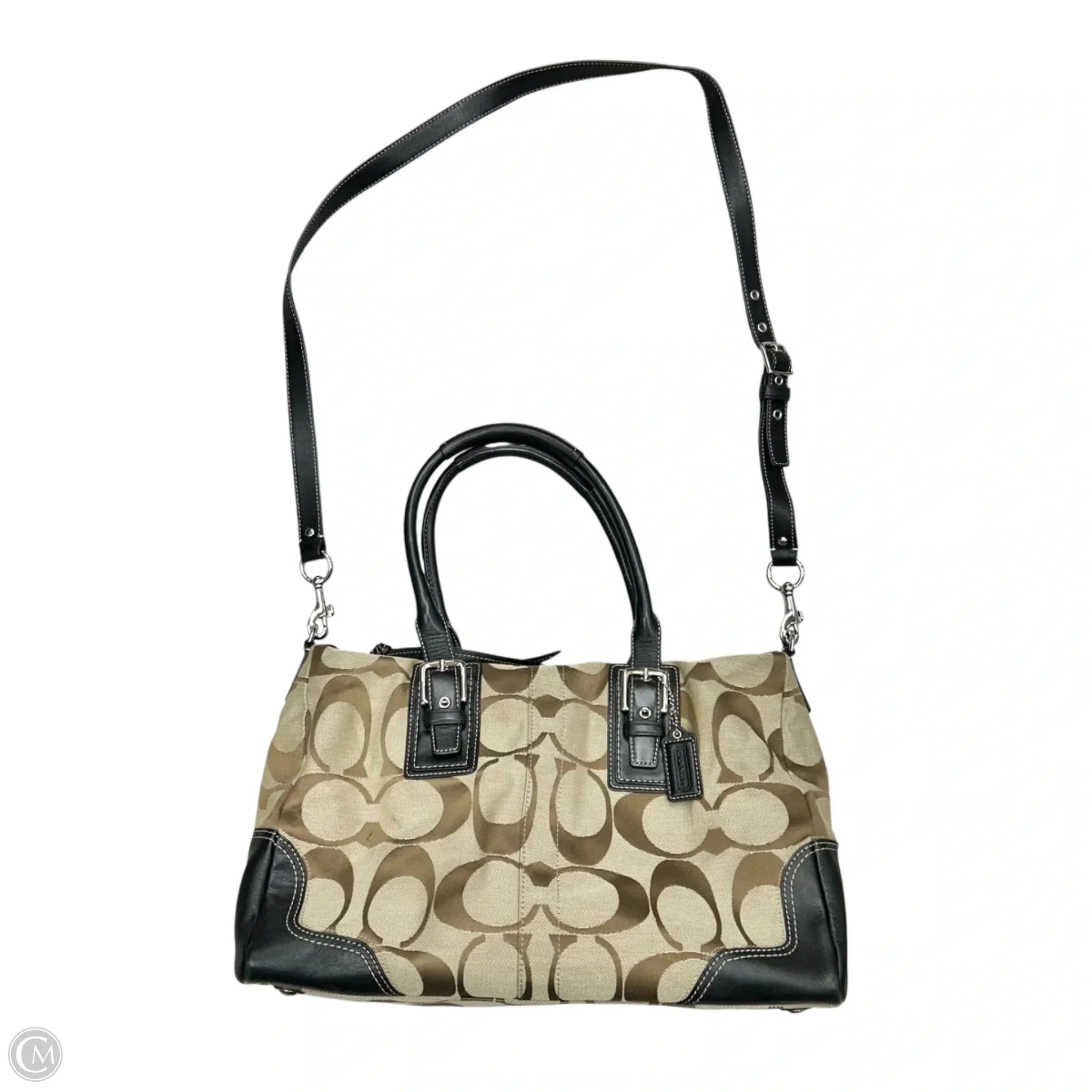 Crossbody Designer By Coach, Size: Large