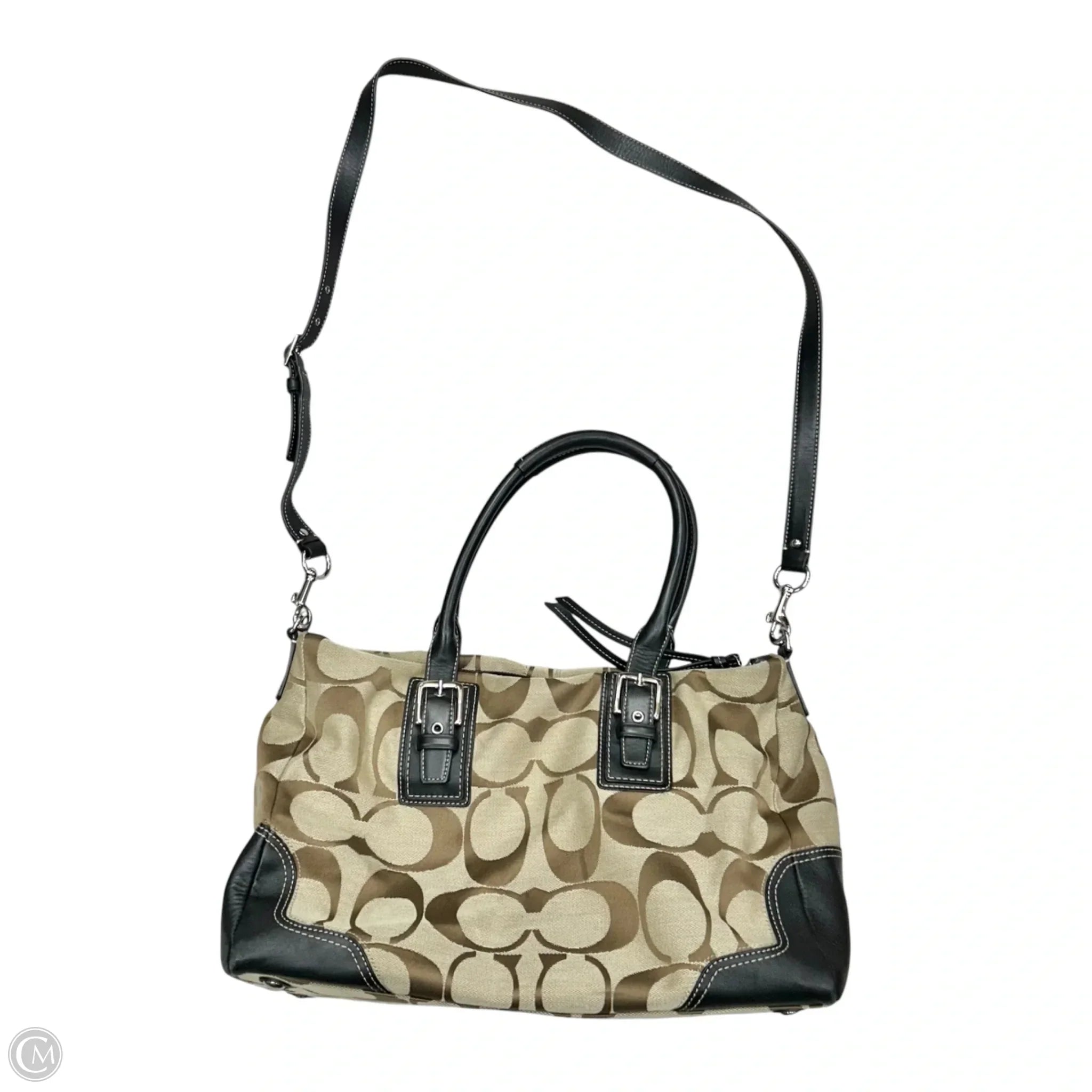 Crossbody Designer By Coach, Size: Large