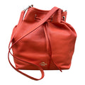 Tote Designer By Coach In Orange, Size:Large