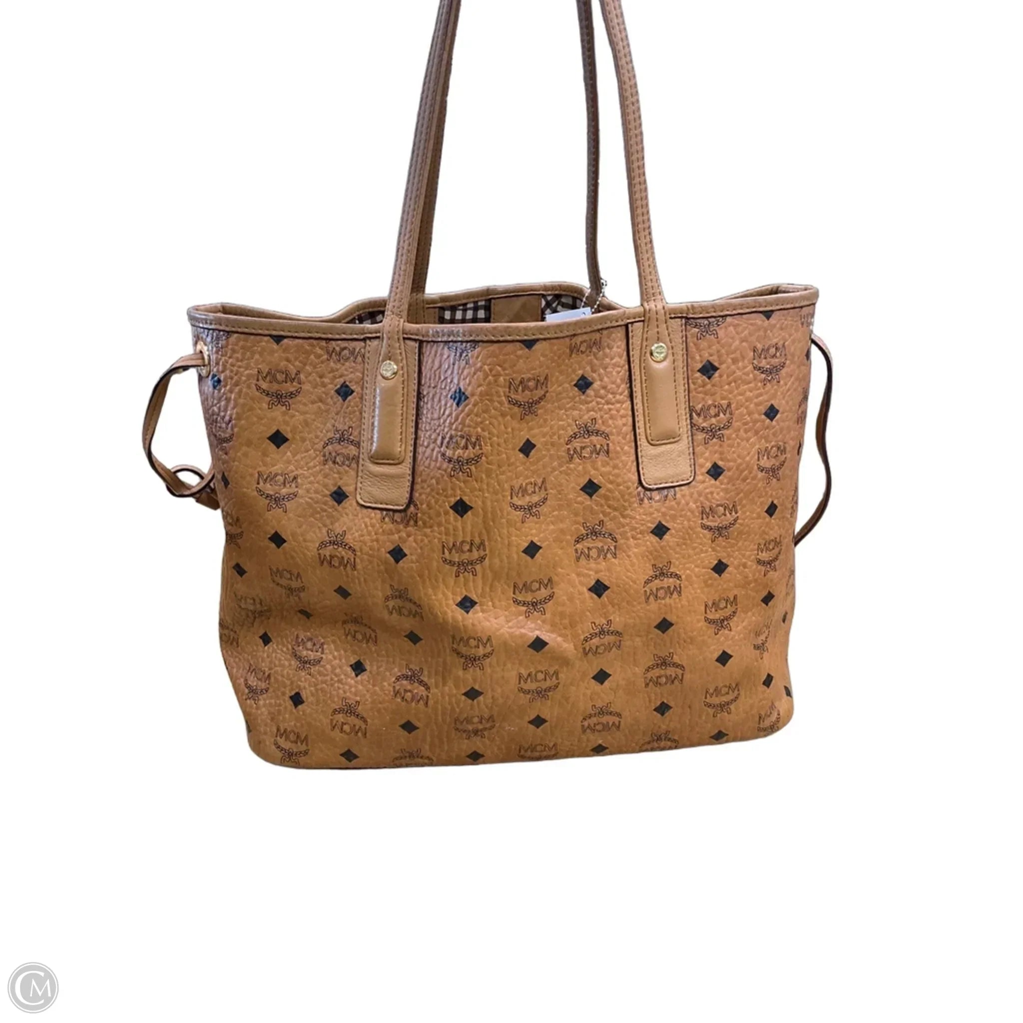 Handbag Luxury Designer By Mcm, Size: Large