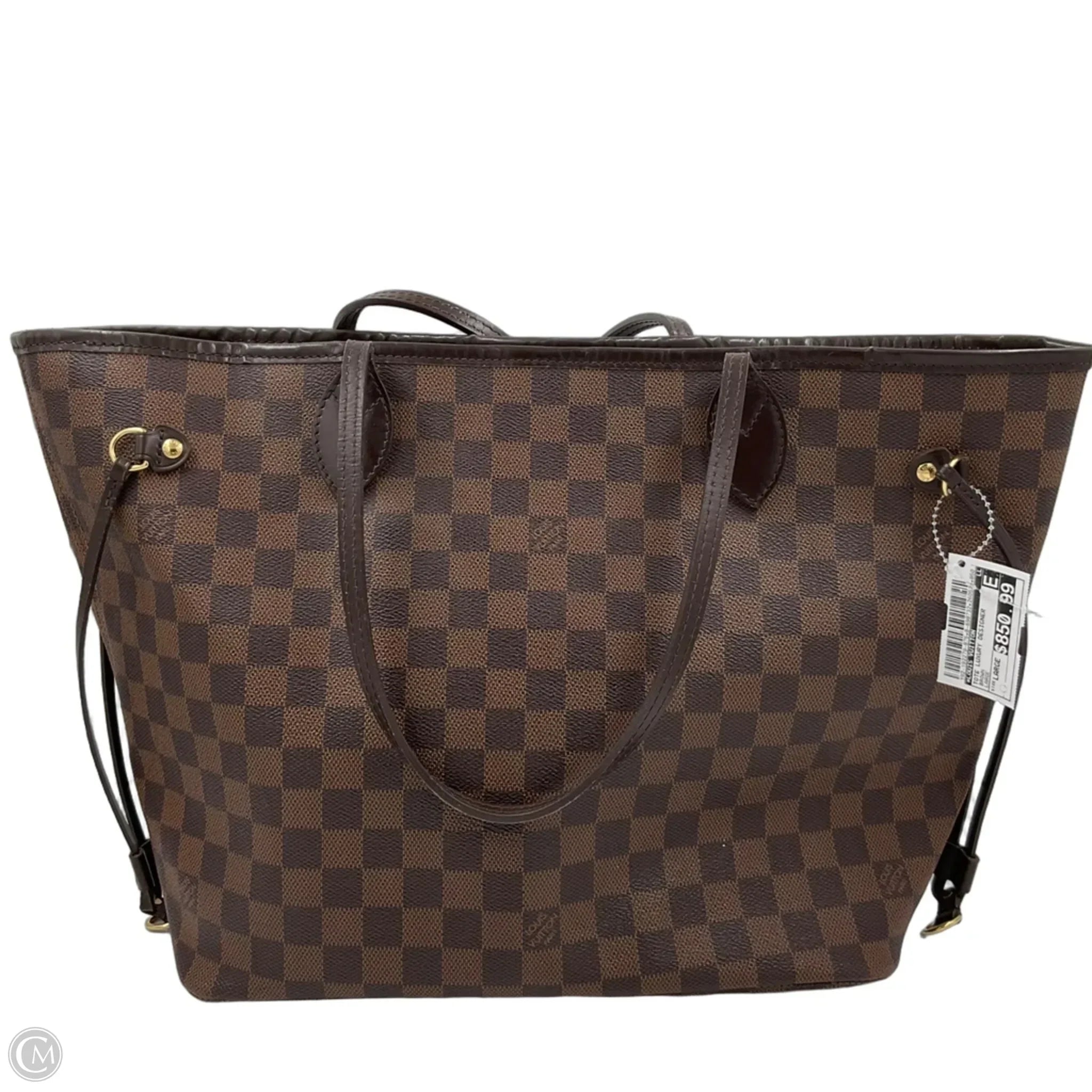 Tote Luxury Designer By Louis Vuitton, Size: Large