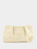 Natural Sisal Mini Pouch with Seashells