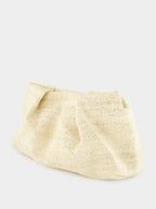 Natural Sisal Mini Pouch with Seashells